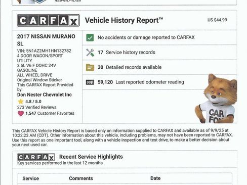 Used 2017 Nissan Murano SL image 5