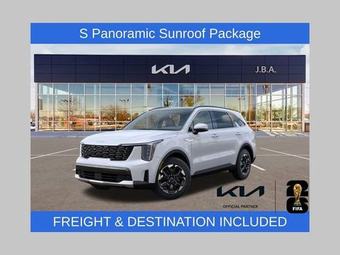 New 2026 Kia Sorento S w/ S Panoramic Sunroof Package FWD image 1