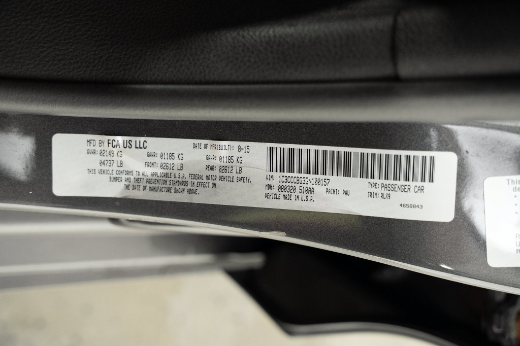 Used 2016 Chrysler 200 S w/ Navigation & Sound Group I FWD image 37