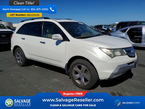Used 2007 Acura MDX w/ Sport & Entertainment Pkgs AWD/4WD image 5