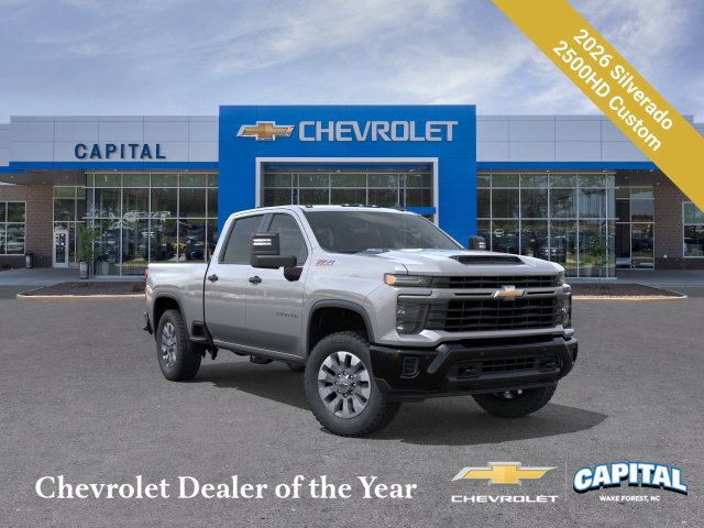 New 2026 Chevrolet Silverado 2500 Custom w/ Custom Value Package AWD/4WD image 1