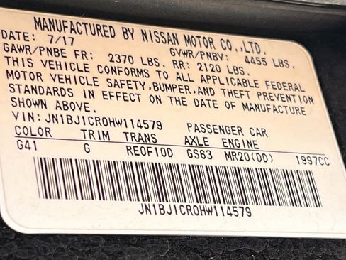 Used 2017 Nissan Rogue Sport SL w/ SL Premium Package image 35