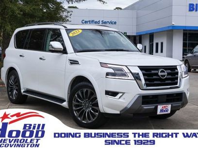 Used 2023 Nissan Armada Platinum w/ Captain's Chairs Package