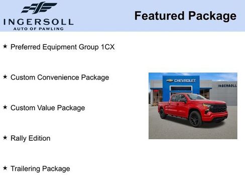 Used 2023 Chevrolet Silverado 1500 Custom w/ Rally Edition image 8