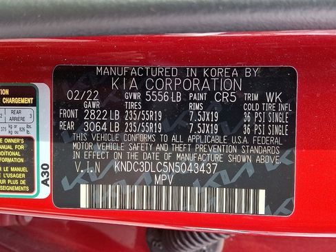 Used 2022 Kia EV6 Wind w/ Wind Technology Package image 28