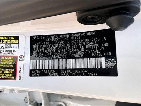 Used 2020 Lexus ES 350 F Sport FWD image 35