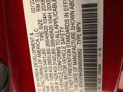 Used 2022 Honda Passport EX-L image 58