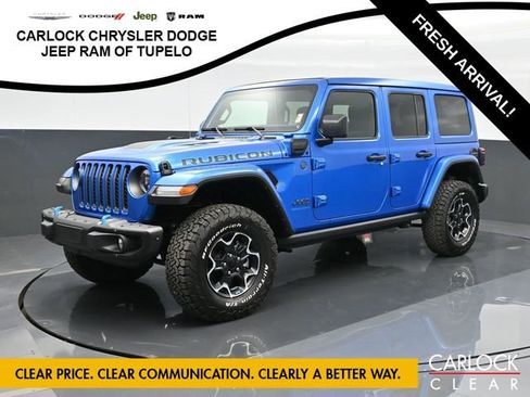 Used 2023 Jeep Wrangler Unlimited Rubicon 4xe w/ Steel Bumper Group image 8