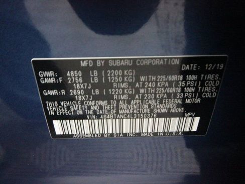 Used 2020 Subaru Outback Limited w/ Popular Package #2 image 28