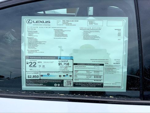 New 2026 Lexus IS 350 F Sport AWD/4WD image 22