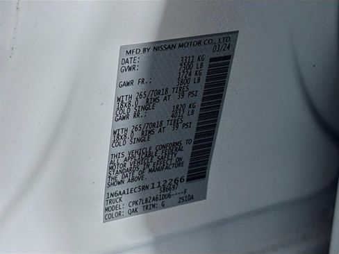 Certified 2024 Nissan Titan SV image 28