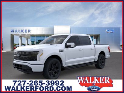New 2025 Ford F150 Lightning Platinum w/ Dark Elements Package