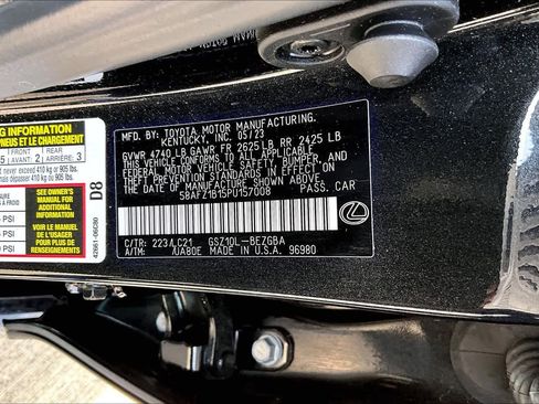 Used 2023 Lexus ES 350 Ultra Luxury w/ Accessory Package (Z2) FWD image 37