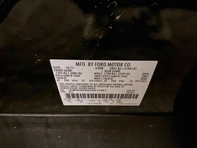 Used 2017 Ford Explorer XLT w/ Equipment Group 202A AWD/4WD image 33