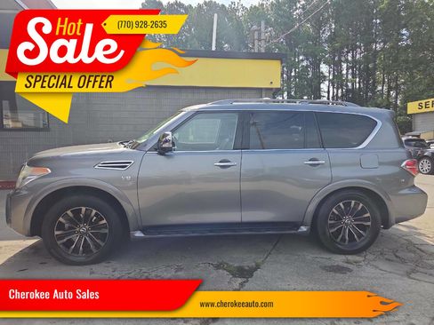 Used 2017 Nissan Armada Platinum w/ Captain Seat Package image 2
