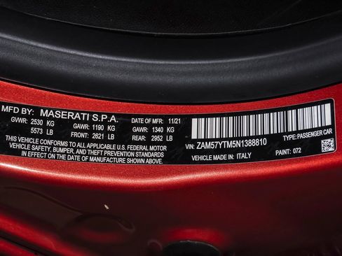 Certified 2022 Maserati Ghibli Modena Q4 image 30