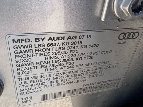 Used 2019 Audi Q7 3.0T Premium w/ Convenience Package image 54