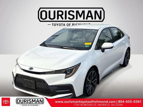 Used 2021 Toyota Corolla SE w/ Carpet Mat Package (TMS) FWD image 1