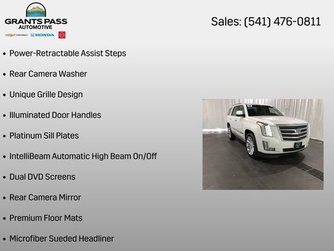 Certified 2018 Cadillac Escalade Platinum AWD/4WD image 35