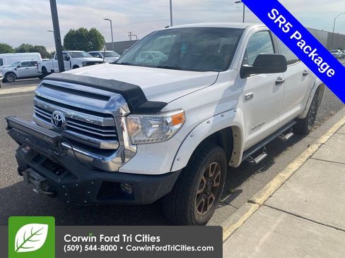 Used 2017 Toyota Tundra SR5 w/ TRD Off Road Package AWD/4WD image 1