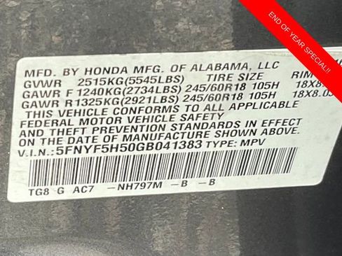 Used 2016 Honda Pilot EX-L image 23