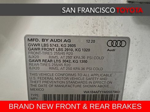 Used 2021 Audi SQ5 Premium Plus w/ Premium Plus Package image 44