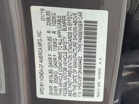 Used 2019 Honda Accord Hybrid image 21