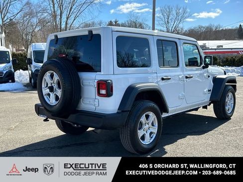 Used 2022 Jeep Wrangler Unlimited Sport S w/ Sun And Sound Package image 4