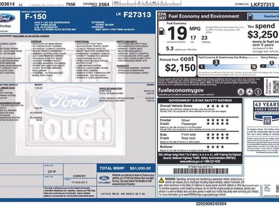 Used 2020 Ford F150 Lariat w/ Equipment Group 501A Mid
