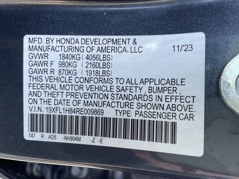 Used 2024 Honda Civic Sport Touring image 24