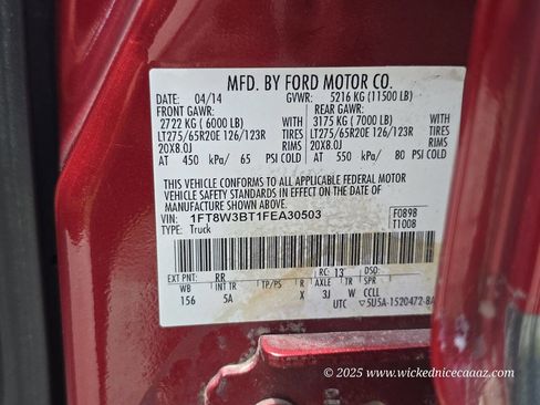 Used 2015 Ford F350 Lariat w/ Chrome Package image 22