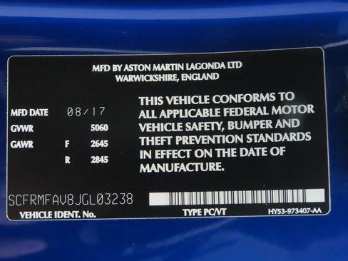 Used 2018 Aston Martin DB11 V12 image 34