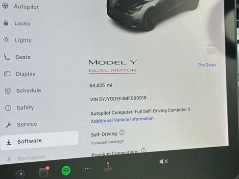 Used 2021 Tesla Model Y Performance AWD/4WD image 3