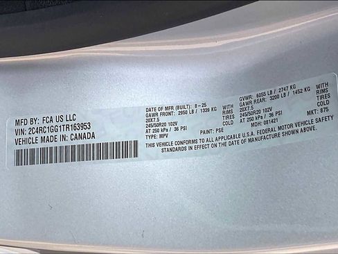 New 2026 Chrysler Pacifica Limited w/ S Appearance Package image 20