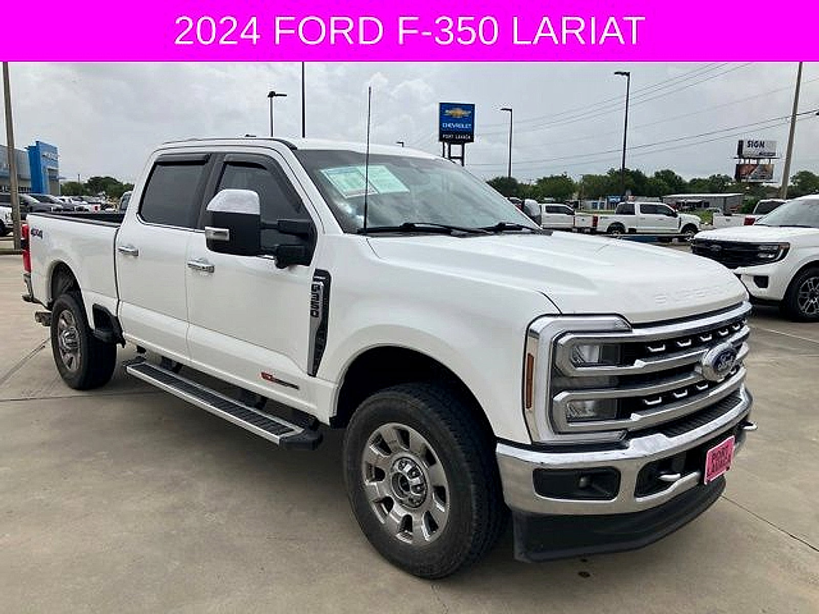 Used 2024 Ford F350 Lariat w/ Chrome Package AWD/4WD image 9