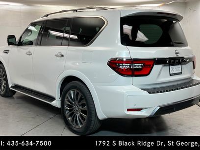 Used 2023 Nissan Armada Platinum w/ Captain's Chairs Package