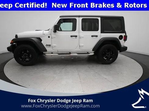 Certified 2022 Jeep Wrangler Unlimited Sport image 23