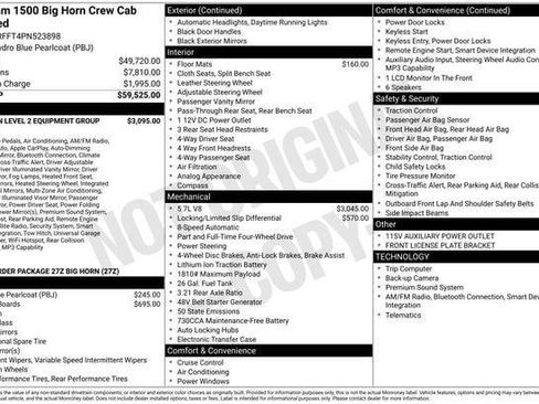 Certified 2023 RAM 1500 Big Horn AWD/4WD image 12