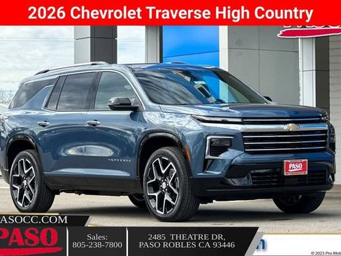 New 2026 Chevrolet Traverse High Country FWD image 1