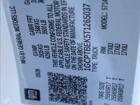 New 2026 Chevrolet Colorado W/T w/ Advanced Trailering Package AWD/4WD image 17
