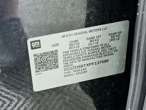 Used 2023 Chevrolet Malibu LT w/ Driver Confidence Package FWD image 12