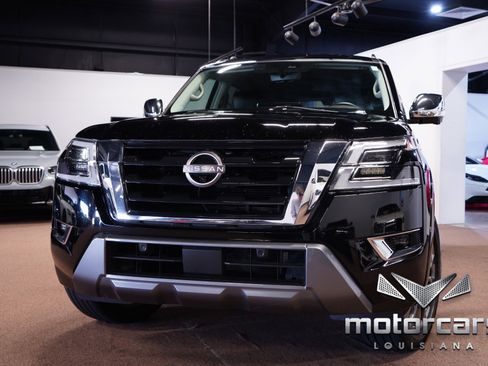 Used 2021 Nissan Armada Platinum w/ Captain's Chairs Package image 1