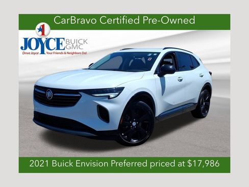 Certified 2021 Buick Envision Preferred FWD image 1
