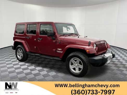 Used 2012 Jeep Wrangler Unlimited Sahara w/ Connectivity Group image 1