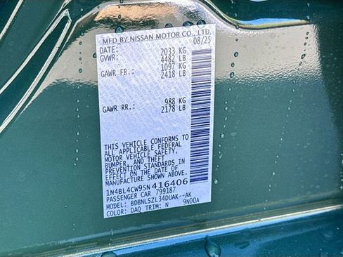 New 2025 Nissan Altima 2.5 SR w/ SR Premium Package image 20