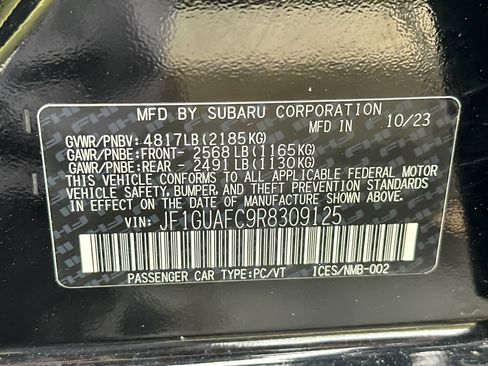 Used 2024 Subaru Impreza 2.0i Sport AWD/4WD image 27