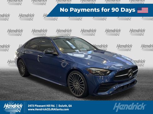 Used 2024 Mercedes-Benz C 300 Sedan w/ AMG Line w/ Night Package image 1