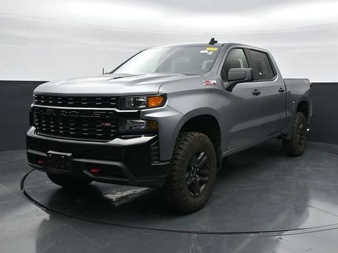 Used 2021 Chevrolet Silverado 1500 Custom Trail Boss w/ LPO, Dark Essentials Package AWD/4WD image 5