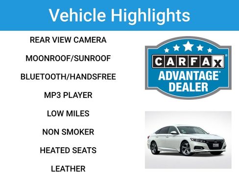 Used 2019 Honda Accord EX-L image 2