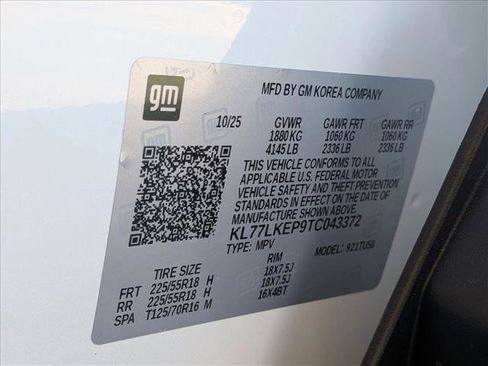 New 2026 Chevrolet Trax ACTIV w/ Sunroof Package image 19